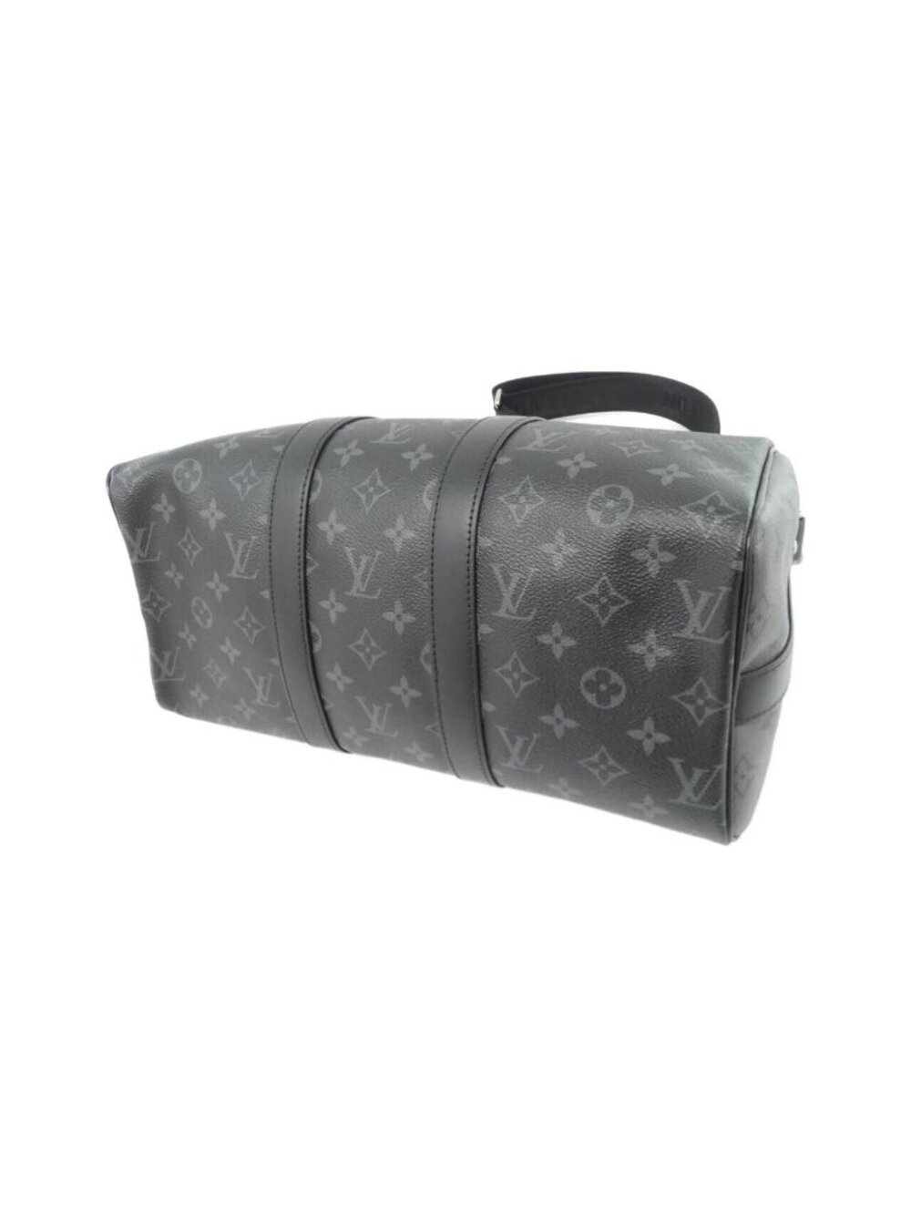 Louis Vuitton Monogram Eclipse Keepall Bandouliere 35 cm Boston Bag - Picture 2 of 6